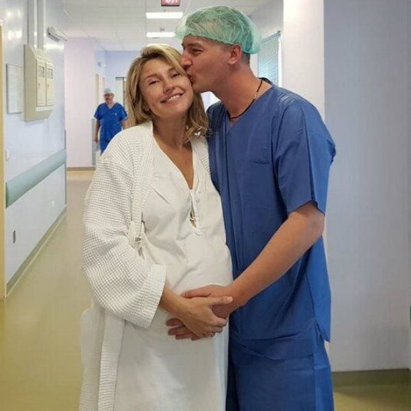 Экс-жена Марата Башарова Екатерина Архарова опубликовала фото, сделанное в палате сразу после рождения сына