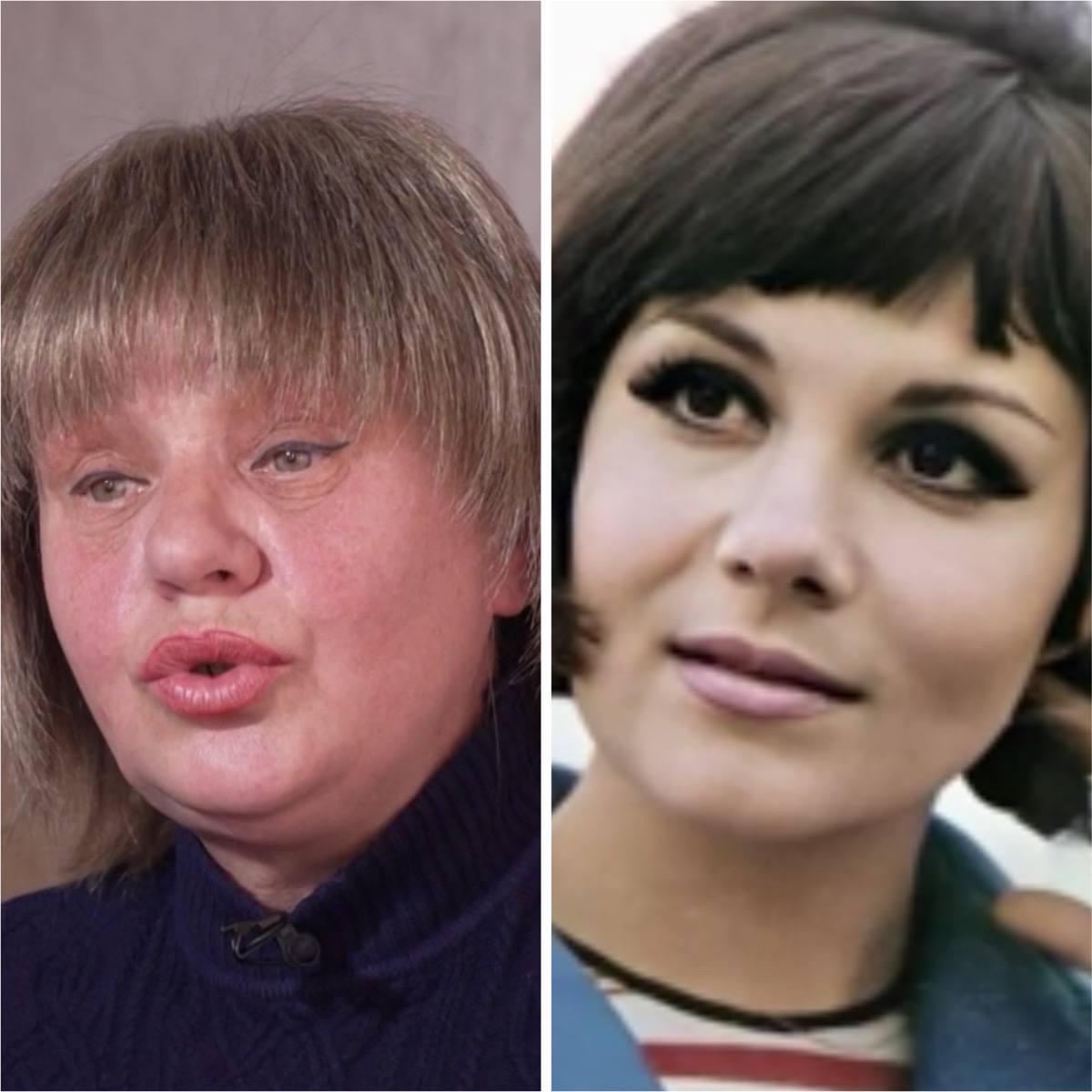 Российская актриса похожая на Малявину