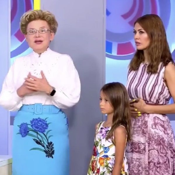 Виктория Боня и ее 7-летняя дочь снялись в программе Елены Малышевой «Жить здорово!»