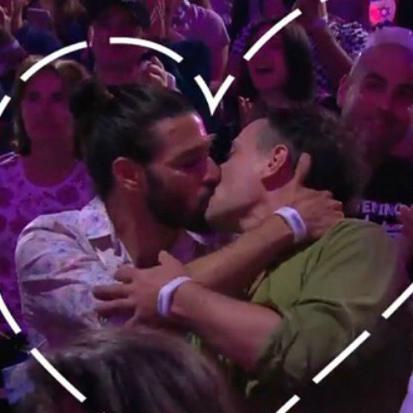 В эфире «России 1» показали поцелуй мужчин во время трансляции «Евровидения — 2019»