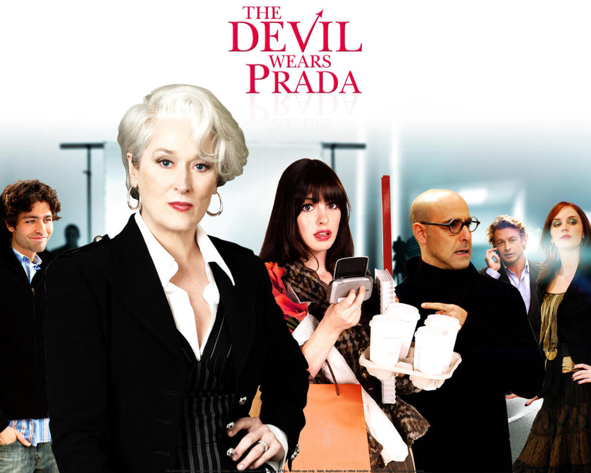 Фильм Дьявол носит Prada (The Devil Wears Prada): фото, видео, список  актеров - Вокруг ТВ.