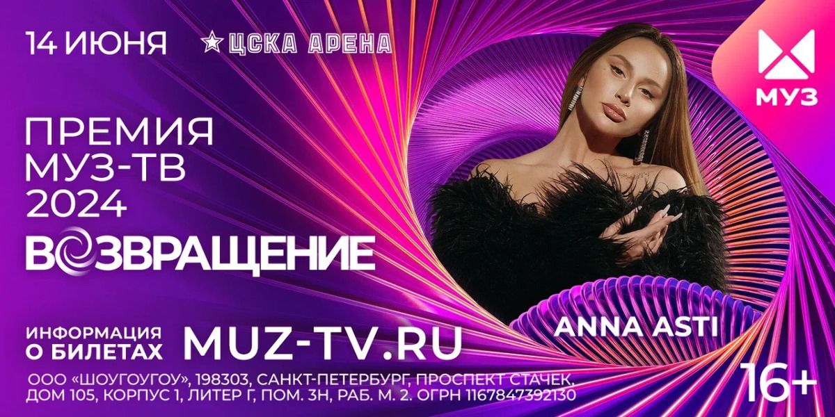 Итоги премии муз тв 2024