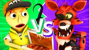 Балди vs FNAF - Фильм (Все Серии Подряд Five Nights At Freddys Пять Ночей ФНАФ Хоррор 3D Анимация)