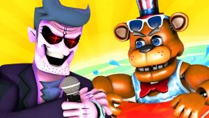 Friday Night Funkin' vs FNAF 3: Папочку ПРЕДАЛИ (Анимация 3D Ной Песня Мем Мод Пародия)