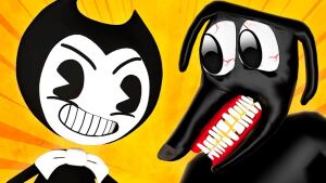 Картун Дог vs Бенди (Ной Чернильная Машина Cartoon Dog Bendy and the Ink Machine BATIM 3D Анимация)